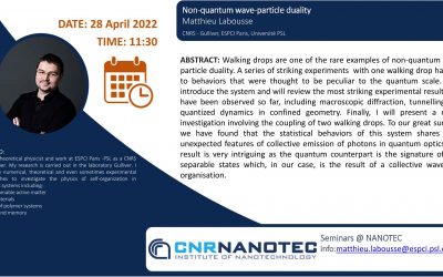 Non-quantum wave-particle duality