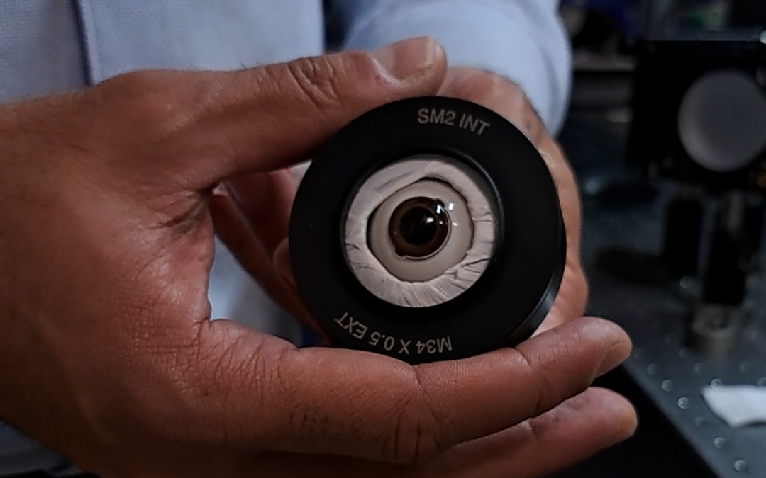 Microscopia retinica in super-risoluzione “Scan-Less”