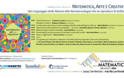 Matematica, arte e creatività: dal Linguaggio della Natura alla Nanotecnologia che ne riproduce la bellezza