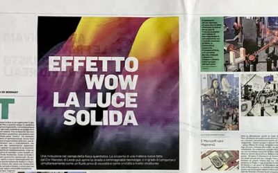 “Luce solida, effetto wow: scoperta una nuova materia”